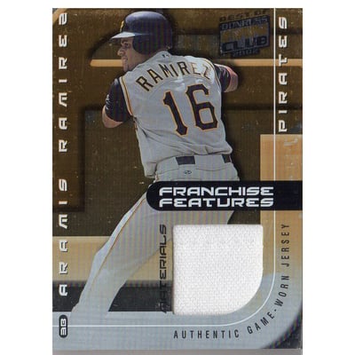 2002 Donruss Best of Fan Club Franchise Features Materials #FF6 Aramis Ramirez Jsy