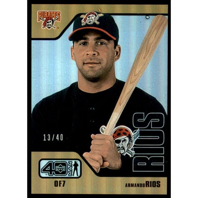 2002 Upper Deck 40-Man Electric Rainbow #925 Armando Rios