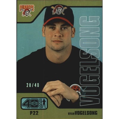 2002 Upper Deck 40-Man Electric Rainbow #938 Ryan Vogelsong