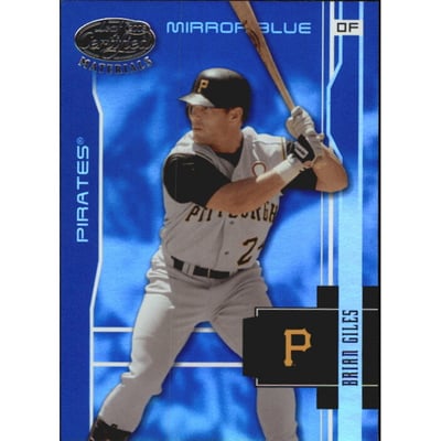 2003 Leaf Certified Materials Mirror Blue #152 Brian Giles