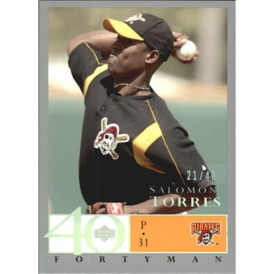 2003 Upper Deck 40-Man Rainbow #706 Salomon Torres