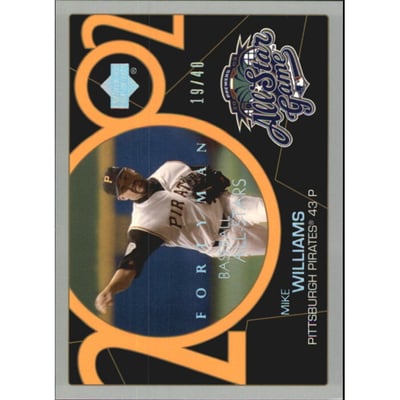 2003 Upper Deck 40-Man Rainbow #819 Mike Williams AS