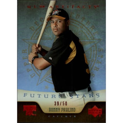 2005 Artifacts Rainbow Red #263 Ronny Paulino FS