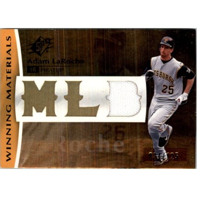 2008 SPx Winning Materials MLB 125 #AL Adam LaRoche