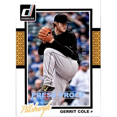 2014 Donruss Press Proofs Silver #326 Gerrit Cole