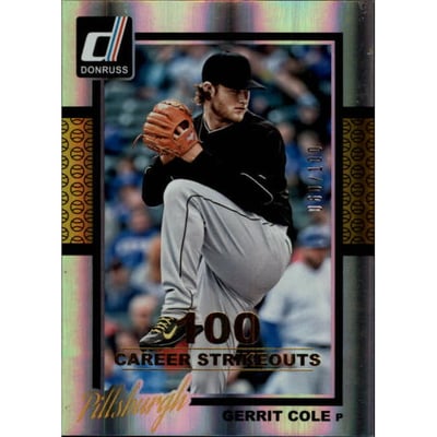 2014 Donruss Stat Line Career #326 Gerrit Cole/100