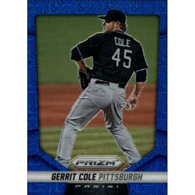 2014 Panini Prizm Prizms Blue Mojo #148 Gerrit Cole