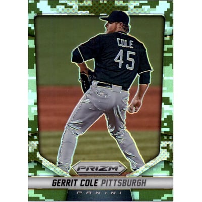 2014 Panini Prizm Prizms Camo #148 Gerrit Cole