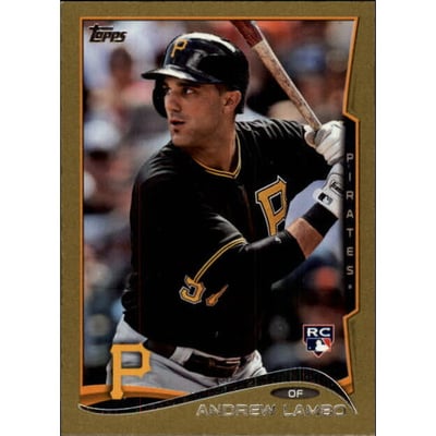 2014 Topps Mini Gold #54 Andrew Lambo