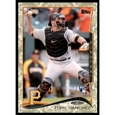 2014 Topps Update Camo #US24 Tony Sanchez