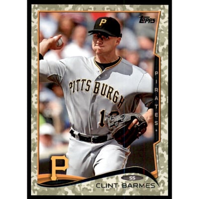 2014 Topps Update Camo #US79 Clint Barmes