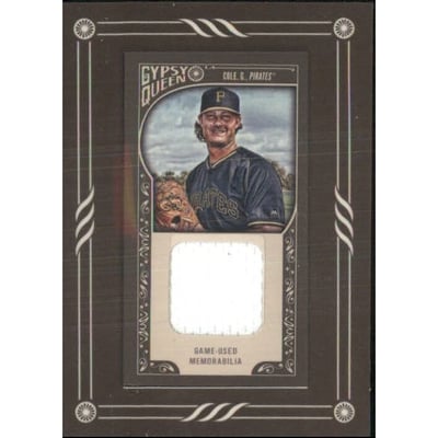 2015 Topps Gypsy Queen Framed Mini Relics #GMRGC Gerrit Cole