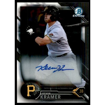 2016 Bowman Chrome Prospect Autographs #CPAKK Kevin Kramer