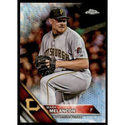2016 Topps Chrome Blue Wave Refractors #88 Mark Melancon