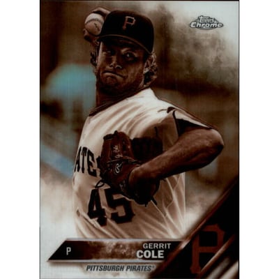 2016 Topps Chrome Sepia Refractors #11 Gerrit Cole