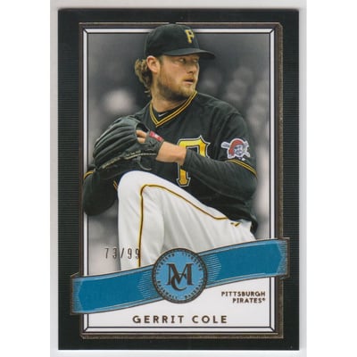 2016 Topps Museum Collection Blue #69 Gerrit Cole