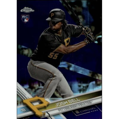 2017 Topps Chrome Purple Refractors #158 Josh Bell