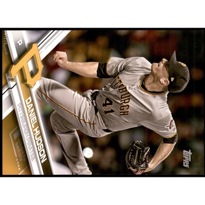 2017 Topps Update 5x7 Gold #US137 Daniel Hudson