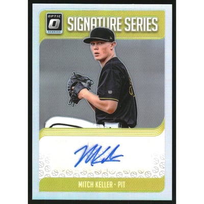 2018 Donruss Optic Signature Series #24 Mitch Keller