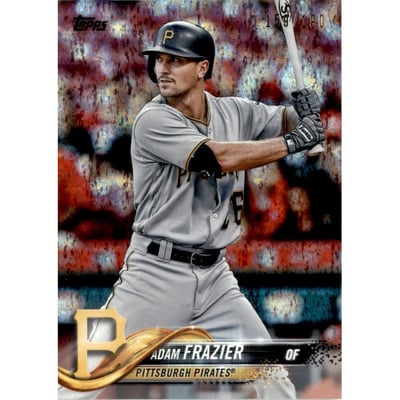 2018 Topps Factory Set Foilboard #673 Adam Frazier