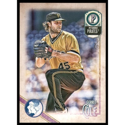 2018 Topps Gypsy Queen GQ Logo Swap #131 Gerrit Cole