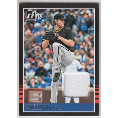 2019 Donruss '85 Retro Materials #6 Gerrit Cole