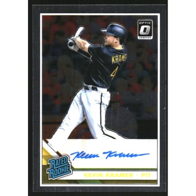 2019 Donruss Optic Rated Rookies Signatures #26 Kevin Kramer