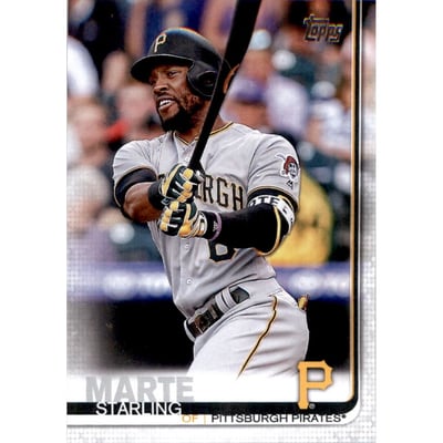 2019 Topps Advanced Stats #253 Starling Marte
