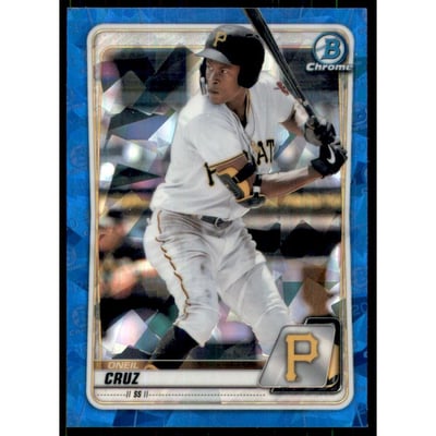 2020 Bowman Chrome Sapphire Prospects #BCP111 Oneil Cruz