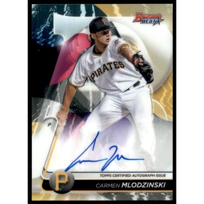 2020 Bowman's Best Best of '20 Autographs #B20CML Carmen Mlodzinski