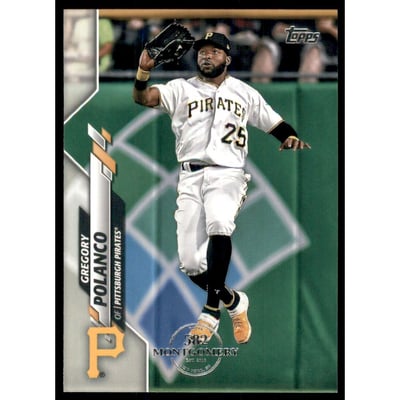 2020 Topps Factory Set 582 Montgomery Club #170 Gregory Polanco