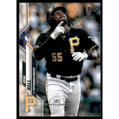 2020 Topps Factory Set 582 Montgomery Club #271 Josh Bell