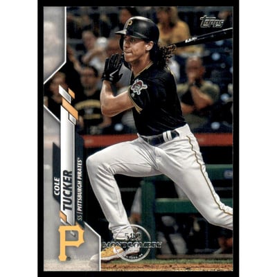 2020 Topps Factory Set 582 Montgomery Club #478 Cole Tucker