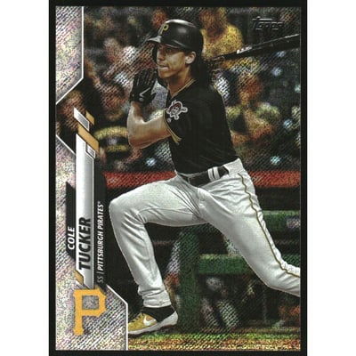 2020 Topps Factory Set Walmart Foilboard #478 Cole Tucker
