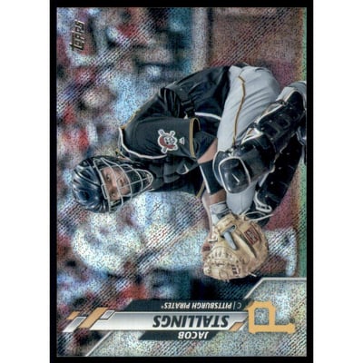 2020 Topps Factory Set Walmart Foilboard #598 Jacob Stallings