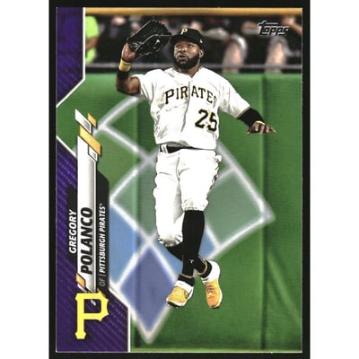2020 Topps Meijer Purple #170 Gregory Polanco