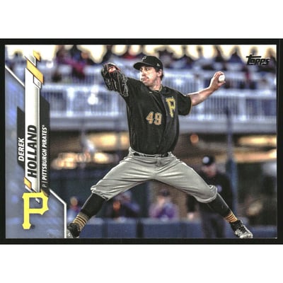 2020 Topps Update Father's Day Blue #U69 Derek Holland