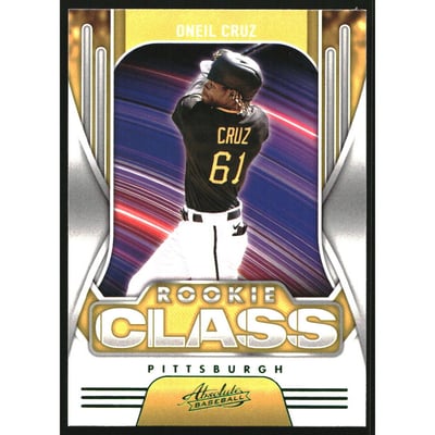 2022 Absolute Rookie Class Retail Green #18 Oneil Cruz