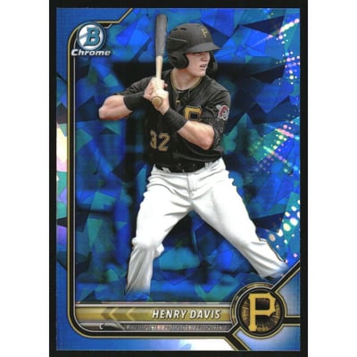 2022 Bowman Chrome Sapphire Prospects #BCP148 Henry Davis