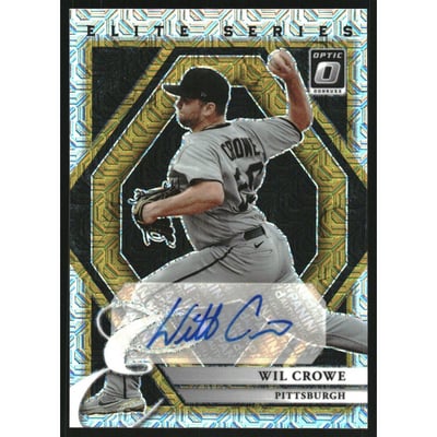 2022 Donruss Optic The Elite Series Signatures Mojo #26 Wil Crowe