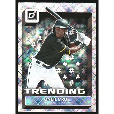 2022 Donruss Trending Diamond #8 Oneil Cruz