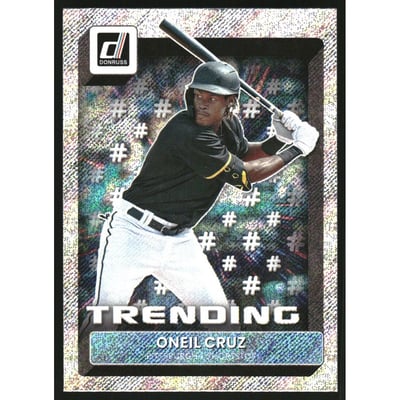 2022 Donruss Trending Rapture #8 Oneil Cruz
