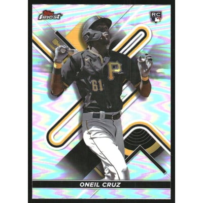 2022 Finest Refractors #16 Oneil Cruz