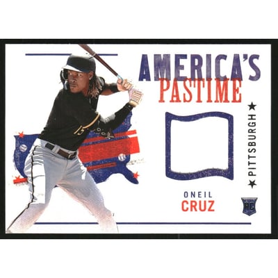 2022 Panini Chronicles America's Pastime Swatches #2 Oneil Cruz