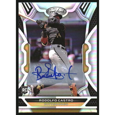 2022 Panini Chronicles Certified Autographs #31 Rodolfo Castro
