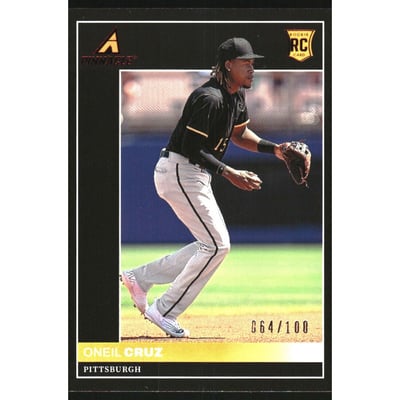 2022 Panini Chronicles Pinnacle Red #2 Oneil Cruz