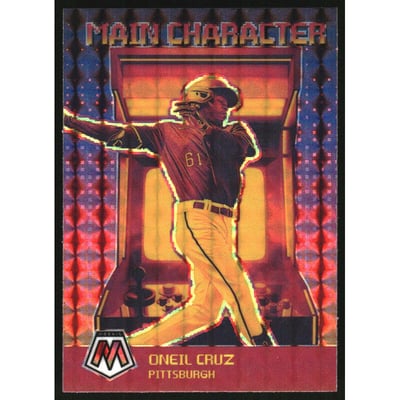 2022 Panini Mosaic Main Character #MC-11 Oneil Cruz RC