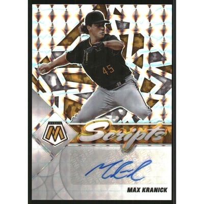 2022 Panini Mosaic Scripts #12 Max Kranick