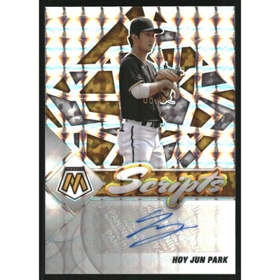 2022 Panini Mosaic Scripts #26 Hoy Jun Park