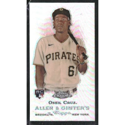 2022 Topps Allen and Ginter Chrome Mini Rookie Design Variations #RDV2 Oneil Cruz